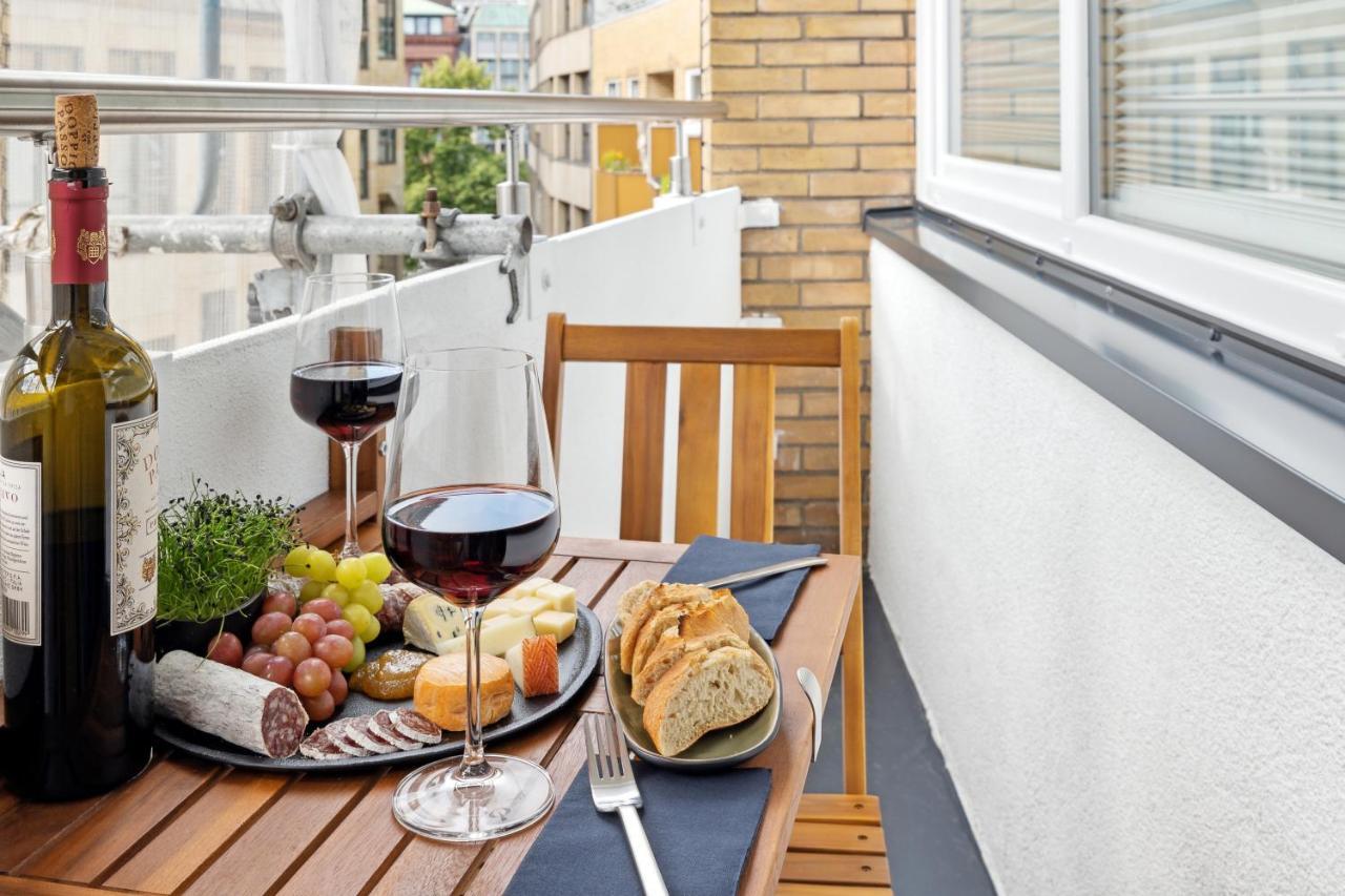 Modernes Studio Am Bremer Dom Mit Balkon 외부 사진