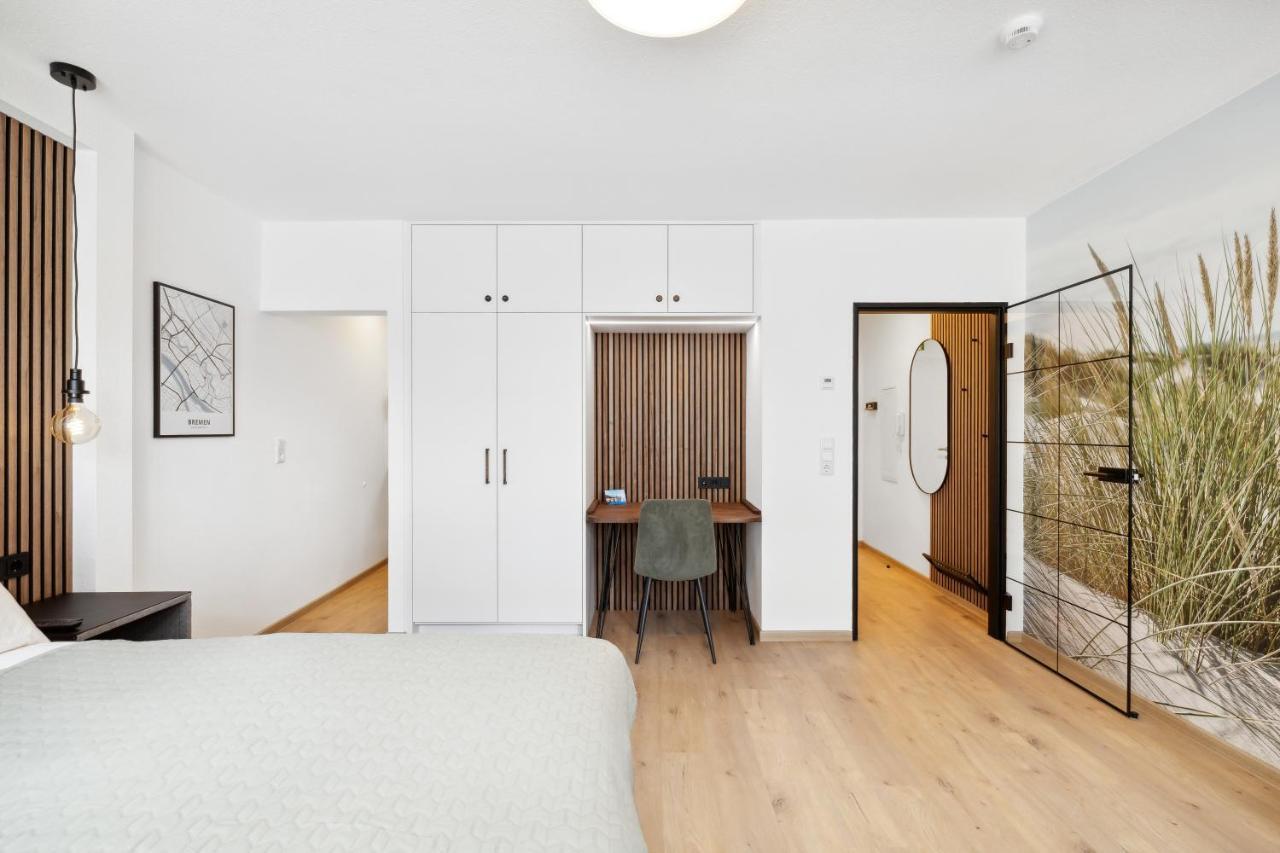 Modernes Studio Am Bremer Dom Mit Balkon 외부 사진